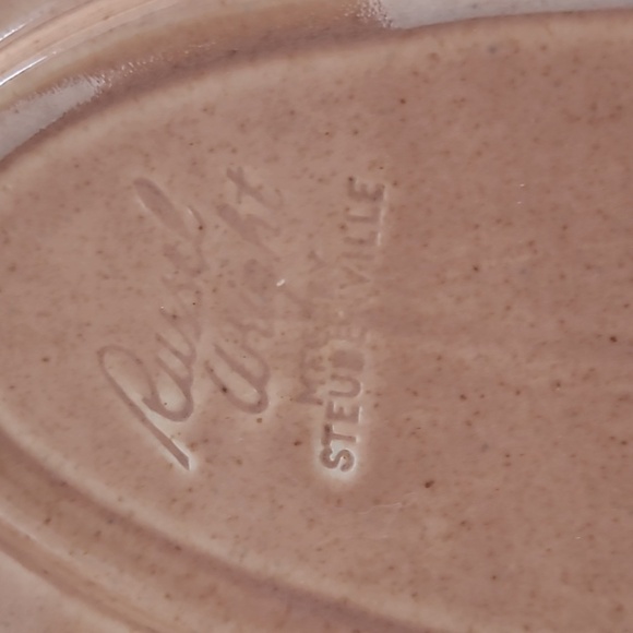 RUSSEL WRIGHT Steubenville Pottery Gravy Boat/Underplate & Salt/Pepper Shakers - Picture 12 of 16